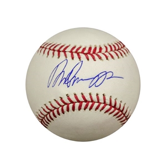Arnold Schwarzenegger Autographed Official Major League Baseball